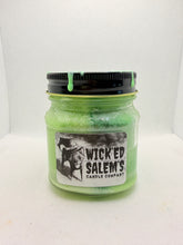 Load image into Gallery viewer, The Re-animator(Green Tea and Lemongrass) 8 oz Mason Soy Candle