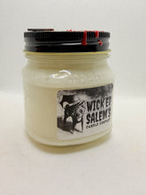 Load image into Gallery viewer, Thanks For The Ride, Lady!! (Winter Woodlands Whisper) 8 oz Soy Candle Mason Jar
