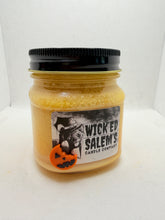 Load image into Gallery viewer, Always Check Your Candy (Pumpkin Pie) 8 oz Soy Candle
