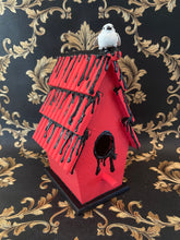 Load image into Gallery viewer, Haunted Red Bird House
