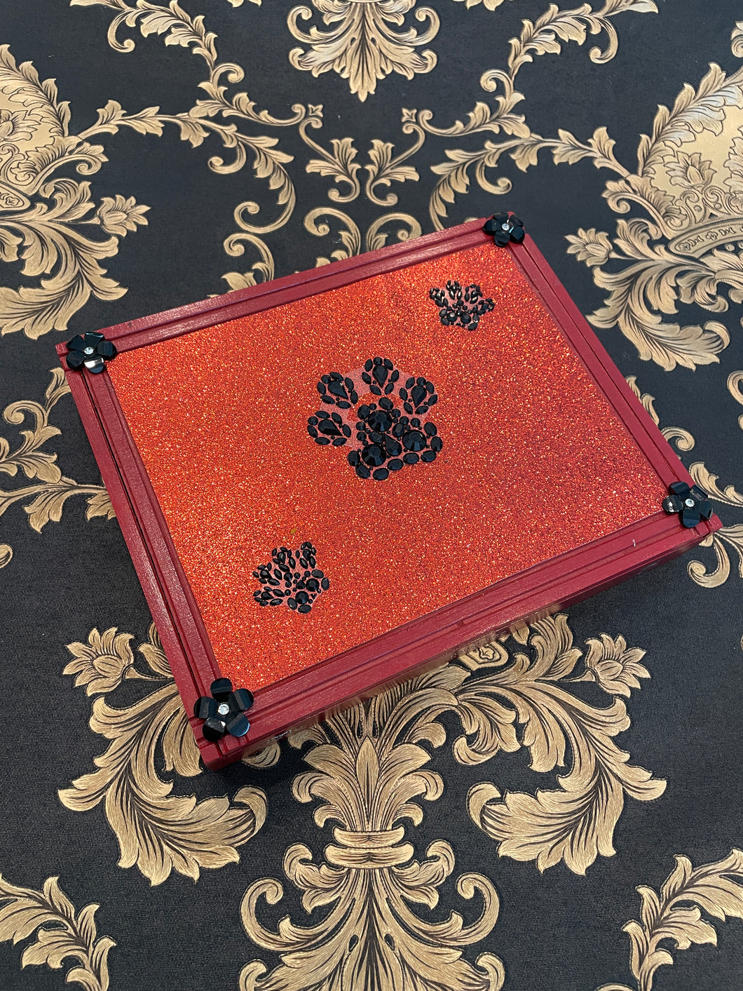 Paw Print Jewelry Box