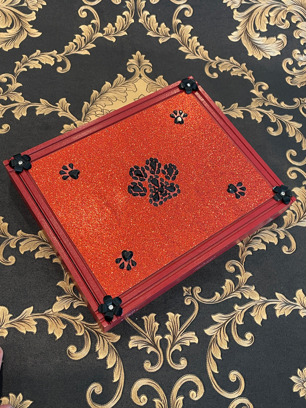 Paw Print Jewelry Box