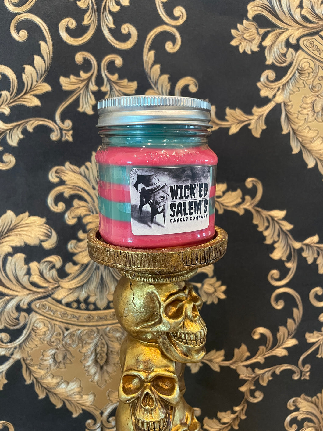 Freddy's Sweater 8oz Mason Jar Soy Candle